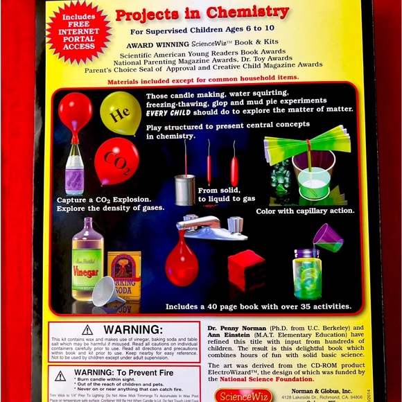 🔬🧪🥼Science Wiz Chemistry Activity Set for Ages 6-10 “new”🔬🧪🥼 - Picture 4 of 4
